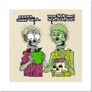 Vegan Zombie Posters and Art